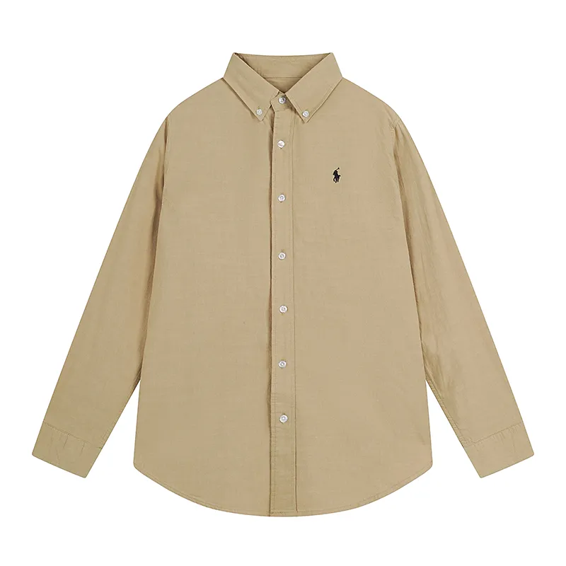 Style number: 2505 P190 Polo Ralph Lauren FW21 Logo embroidered Oxford cloth long-sleeved unisex shirt Color: White Pink Khaki Ginger Navy Size: S (recommended within 110 catties) M (recommended within 130 catties) L (recommended within 150 catties) xL (recommended within 170 catties)